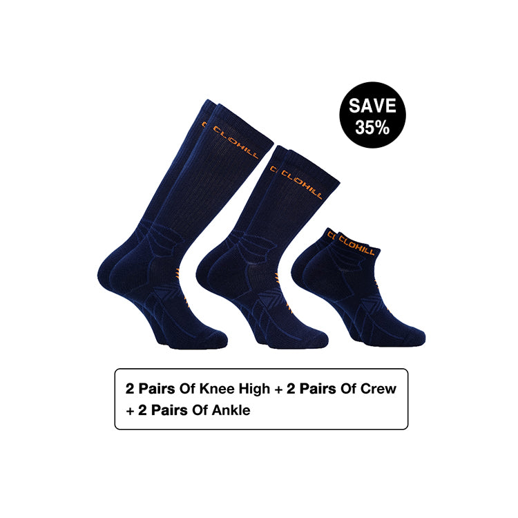 Alpaca Sock 6 Pack丨Clohill Alpaca Socks