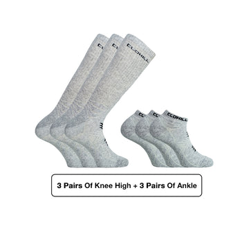 3 Ankle + 3 Knee High