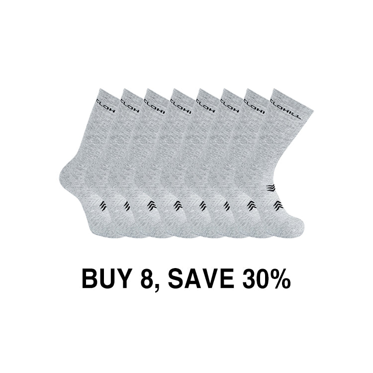 Crew Socks 8 Pack丨Alpaca Hiking Socks丨Clohill Alpaca Socks