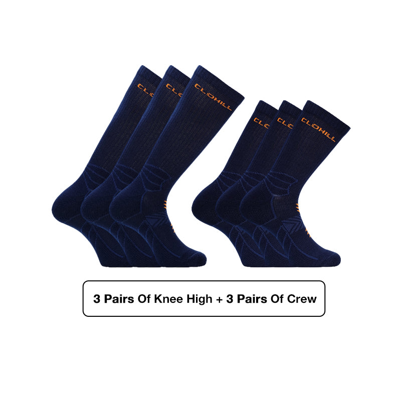 Alpaca Knee High & Crew Socks Bundle | Clohill Alpaca Socks Alpaca Knee High & Crew Socks Bundle | Clohill Alpaca Socks